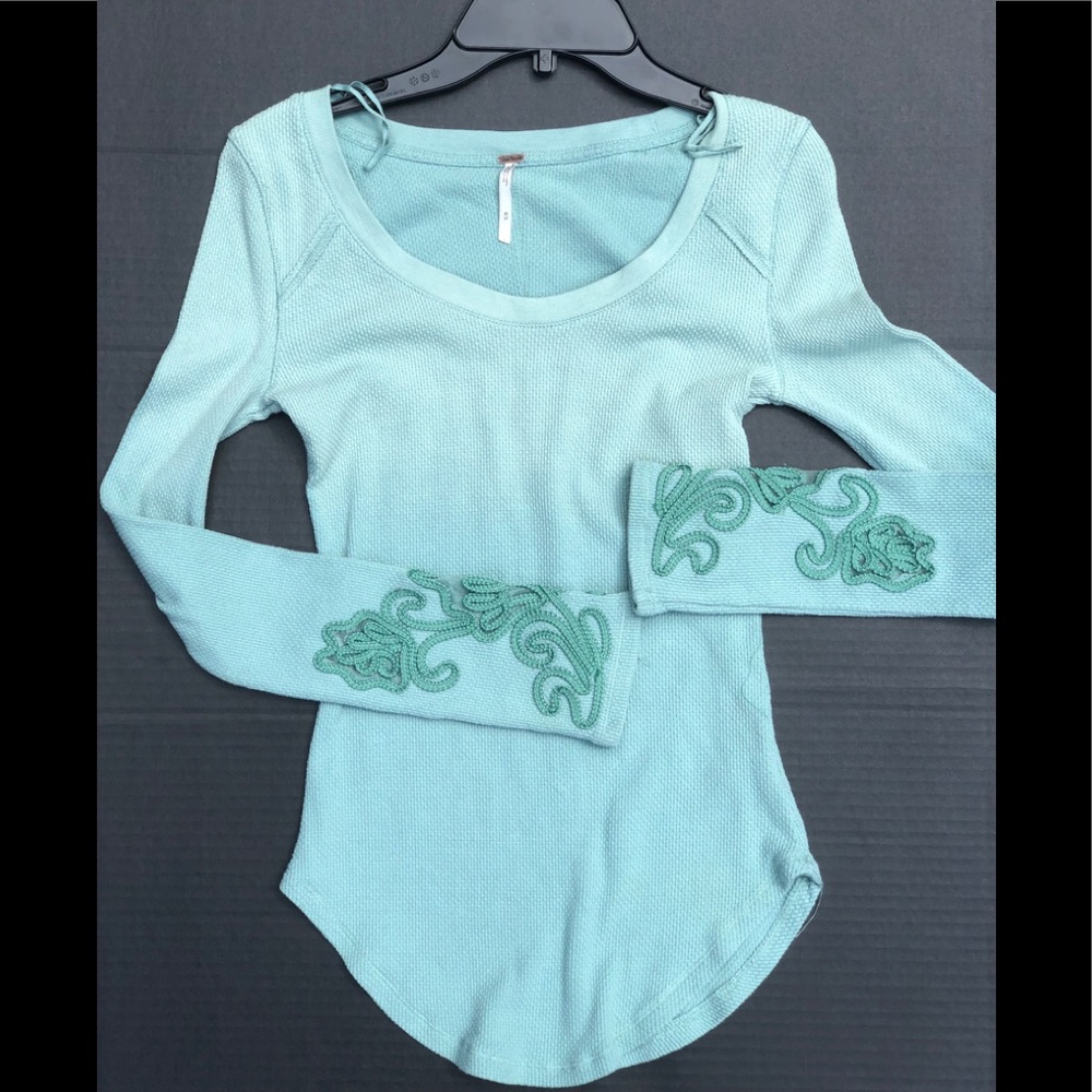 Free People Ombre Masquerade Cuff Thermal M - Picture 4 of 8
